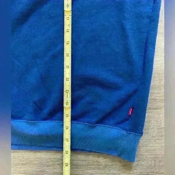 Vintage Levi's Pullover Crewneck Sweatshirt Mens Size Large Classic Blue - Picture 10 of 11